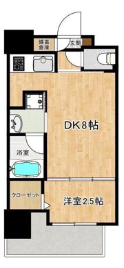 ロータス武之橋の間取り画像