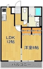 ヴェルジュールNの間取り画像