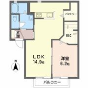 サニーハイツ Aの間取り画像