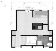 OWN APARTMENT 一之江の間取り画像