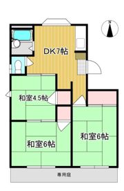 アーバンハイツ川入の間取り画像