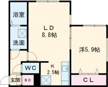 なごみハウス住吉の間取り画像