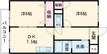 アドラーブル鳥羽見の間取り画像