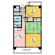 アクシスヨーロッパ壱番館の間取り画像
