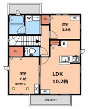 Marron Courtの間取り画像