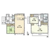 浅間町戸建の間取り画像