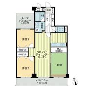 ライオンズマンション津田沼第6の間取り画像