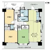 ライオンズプラザ鶯谷の間取り画像