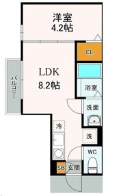ラウレア千葉中央の間取り画像