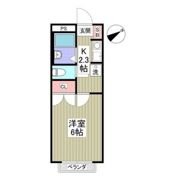 エスポワール小林の間取り画像