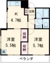 サンライズフジの間取り画像