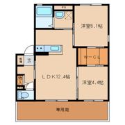 グリーンタウンDの間取り画像