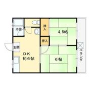 ハイツ久保木の間取り画像