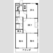 ハイツスペイン村の間取り画像