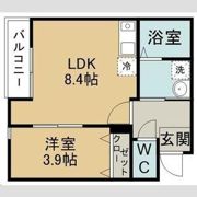 キャピタル三百人町A棟の間取り画像