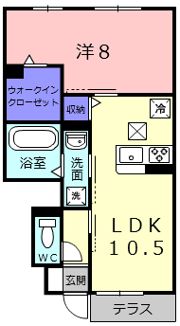 メゾン ド シュシュの間取り画像