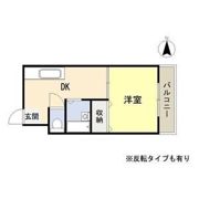 エスパス南巽の間取り画像