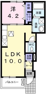 カプリの間取り画像