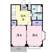 エルディム小雀Bの間取り画像