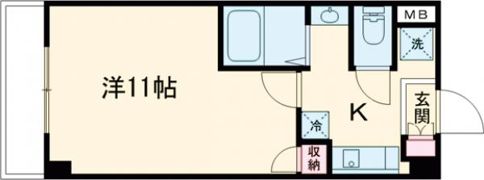 ネッサンスKの間取り画像