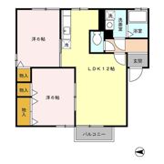 グリーンパーク泉 Cの間取り画像