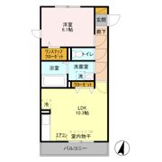 ボヌール四季 Ⅱの間取り画像