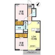 CLASSEUM桶川泉Ⅴ Ⅴの間取り画像