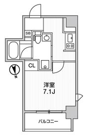 Lighthouse元浅草の間取り画像