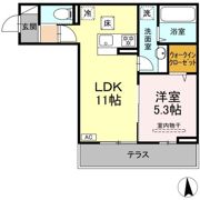 NEXUS D-ROOM笹部Ⅱの間取り画像