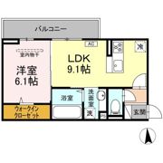NEXUS D-ROOM笹部Ⅱの間取り画像