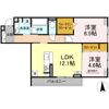 D-crinum川島田の間取り画像