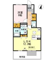 ウエストヴィレッジⅡ A棟の間取り画像
