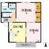セジュール北内の間取り画像
