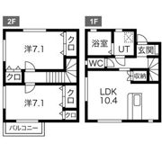 lark hill(ラークヒル) A棟の間取り画像