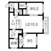 Kalmia桑園(カルミア桑園)の間取り画像