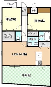 サザンアウルの間取り画像