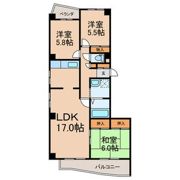 カサブランカの間取り画像