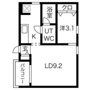 コレクション黒川の間取り画像