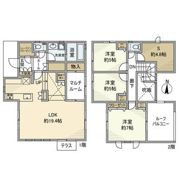 稲毛海岸戸建の間取り画像
