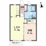 アルビオンK Aの間取り画像