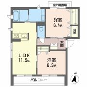 シャーメゾン ロハスの間取り画像