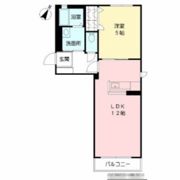 シャーメゾン朽網II B棟の間取り画像