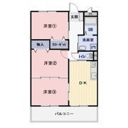 ワイエスハイツ東の間取り画像