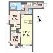 グランクロス サクラの間取り画像