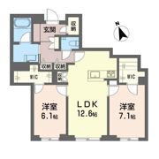 グランクロス サンの間取り画像