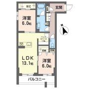 グランクロス サンの間取り画像