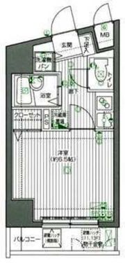 グランド・ガーラ渋谷の間取り画像