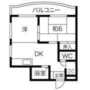 レジデンス光和N104の間取り画像