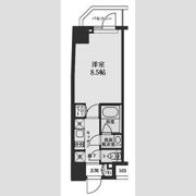 S-RESIDENCE清澄白河の間取り画像