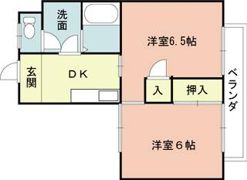 ユニバースアベニューの間取り画像